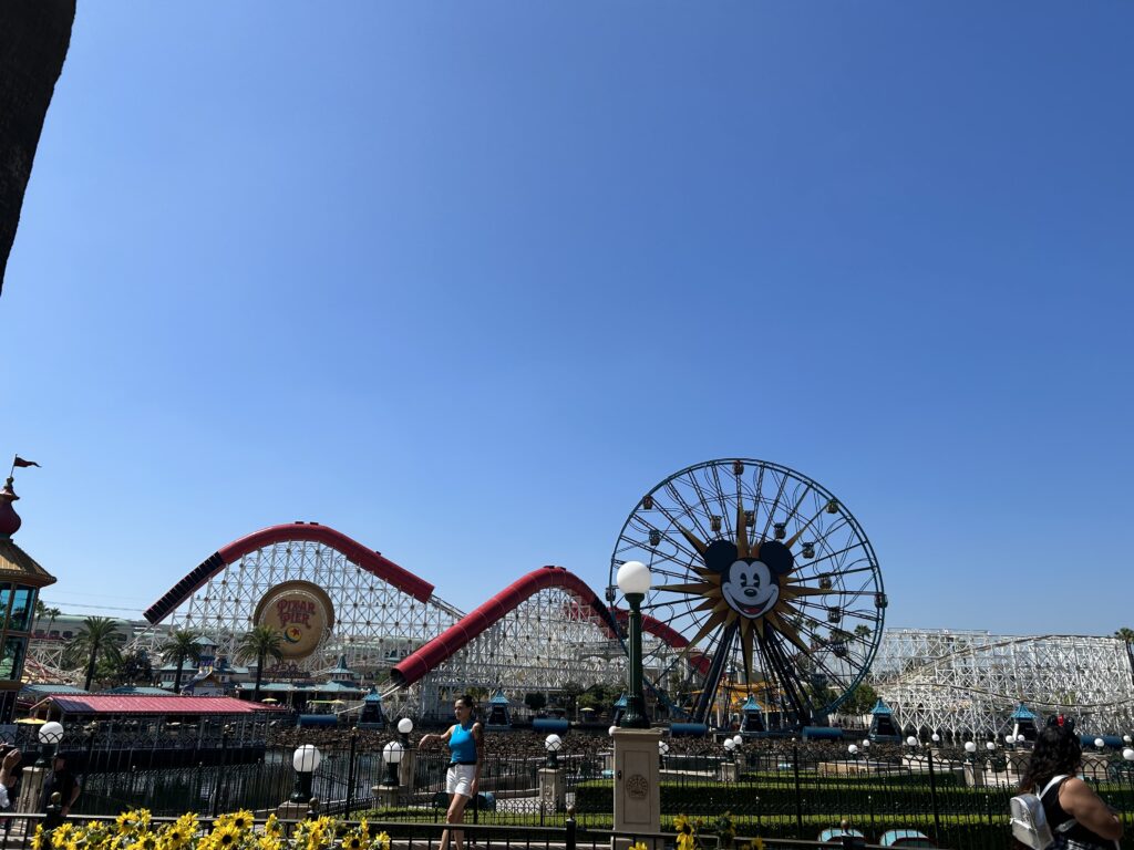 カリフォルニアディズニー　アドベンチャーパーク　恐怖の観覧車